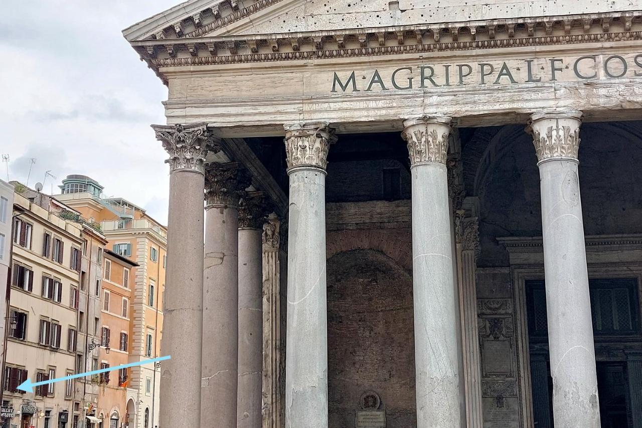 Ferienwohnung Pantheon View Experience Rom Exterior foto